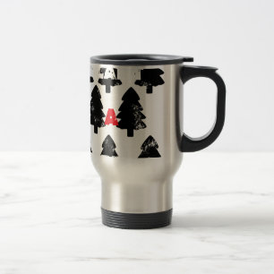 Mug De Voyage Plantez un modèle d'arbre
