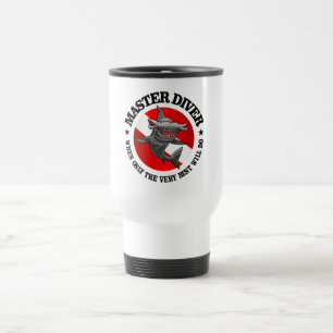 Mug De Voyage Plongeur principal (poisson-marteau)