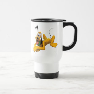 Mug De Voyage Pluton Couché avec l'oreille levée
