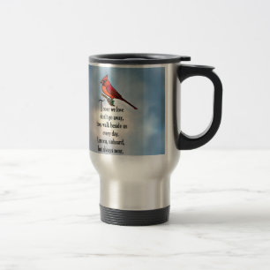 Mug De Voyage Poème "ainsi aimé" de cardinal