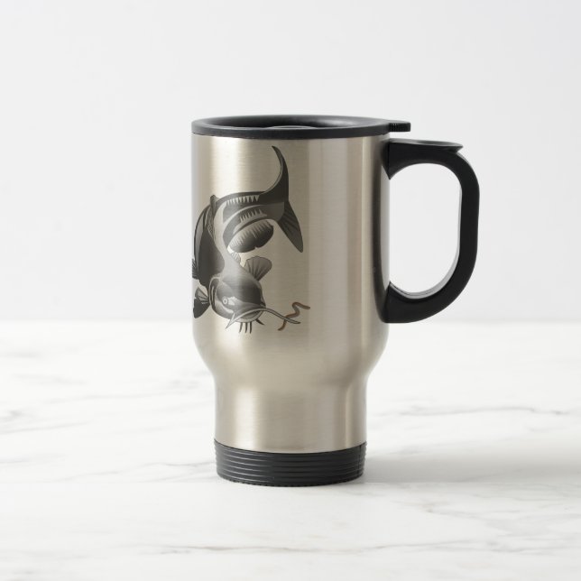 Mug De Voyage Poisson-chat (Droit)