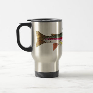 Mug De Voyage Poisson de truite arc-en-ciel