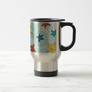 Mug De Voyage Poisson étoilé dans l'océan Tourbillonnant