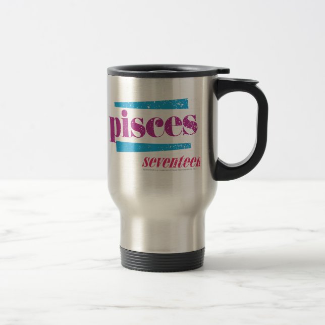 Mug De Voyage Poissons pourpres (Droit)