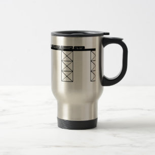 Mug De Voyage Pont en train