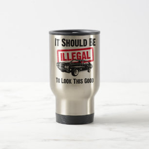 Mug De Voyage Pontiac 1970 GTO 455" JUGE "