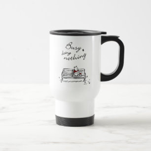 Mug De Voyage Pooh et Piglet Occupé Ne rien faire