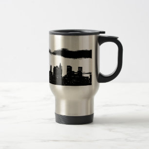 Mug De Voyage Pop Art Black White New York City