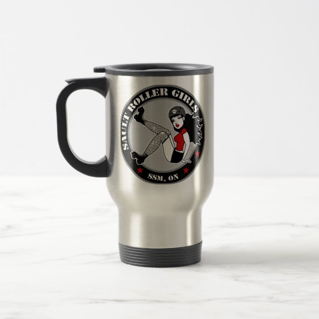 Mug De Voyage Port-un-café de logo de SRG ! (Gauche)