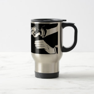 Mug De Voyage Porte-tambour classique du tableau de bord