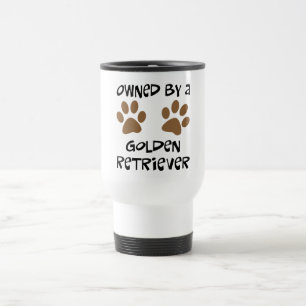 Mug De Voyage Possédé par un golden retriever