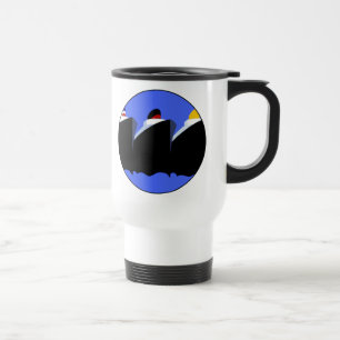 Mug De Voyage Poster Art Déco des paquebots de croisière vintage
