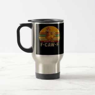 Mug De Voyage Poulet F-Caw-F Essentiel Rétro Classique