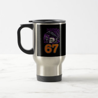 Mug De Voyage Poulet F-Caw-F Halloween Classique Drôle Tendance