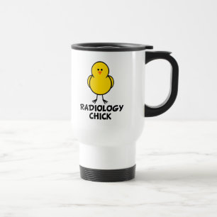 Mug De Voyage Poussin de radiologie