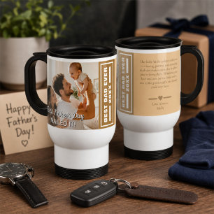 Mug De Voyage Première fête des Pères C'est gagné Cadeau personn