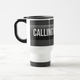 Mug De Voyage "Prendre les choses en main" Professionnel de la s