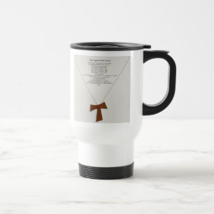 Mug De Voyage Prière de saint Francis