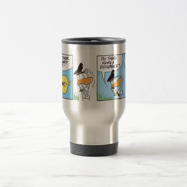 Mug De Voyage Priorité pilote de marais (Centre)