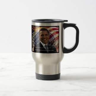 Mug De Voyage Prix de paix d'Obama Nobel