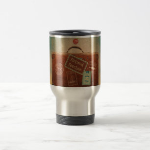Mug De Voyage Professeur à la retraite, plus de temps pour voya
