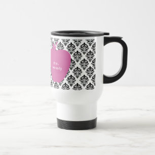 Mug De Voyage Professeur rose de damassé d'Apple