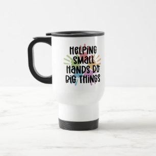Mug De Voyage Professionnaliste de l'orthopédiste de l'OT pédiat