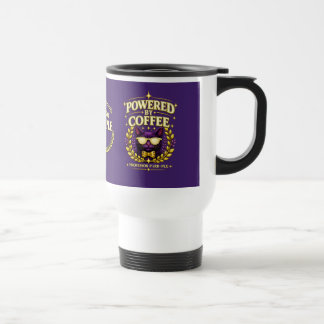 Mug De Voyage Professor Purr-Ple™ – Alimenté par le café