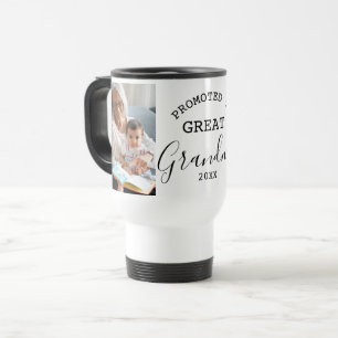 Mug De Voyage Promue grand-mère bis 2 Collage photo Café