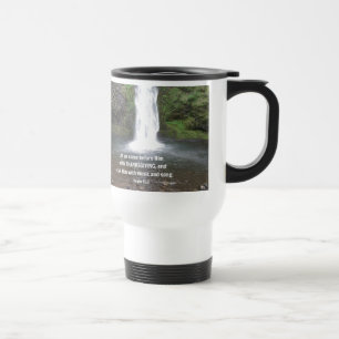 Mug De Voyage Psaume 95:2 Venez devant Lui...