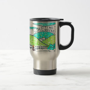 Mug De Voyage Quelque part / Parfois