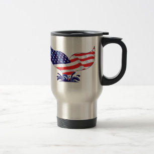 Mug De Voyage Queue patriotique