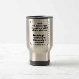 Mug De Voyage Radiologue de joute d'esprit