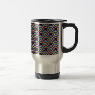 Mug De Voyage Rainbow Spiral par Kenneth Yoncich