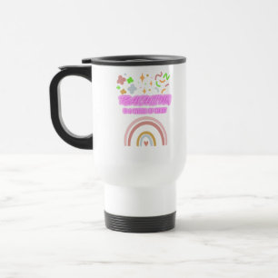 Mug De Voyage Rainbow Teaching est un travail de coeur