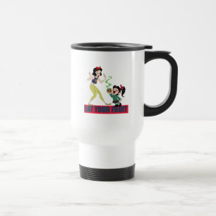 Mug De Voyage Ralph rompt Internet Blanche neige et vanellope