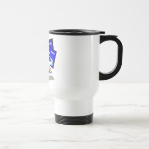 Mug De Voyage Rat de laboratoire écrit avec des éléments de