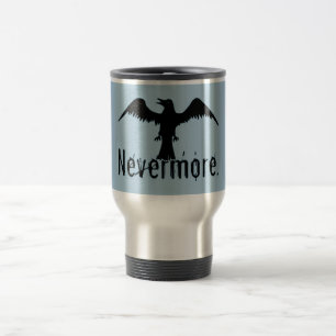 Mug De Voyage Raven tribal bleu plus jamais