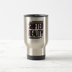Mug De Voyage Réalité changée - Glitch in the Timeline