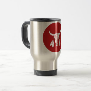 Mug De Voyage Red Ghost Dance Buffalo voyage mule