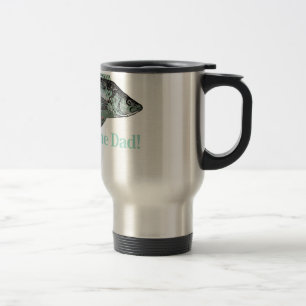 Mug De Voyage Reel Awesome Papa Fun Citation du Père