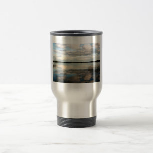 Mug De Voyage Réflexion du lac Finlande