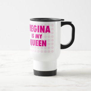 Mug De Voyage Regina est ma reine