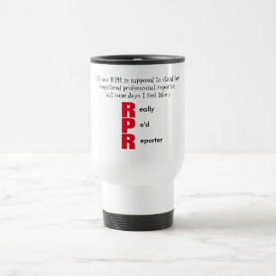 Mug De Voyage Reportage drôle de cour de RPR
