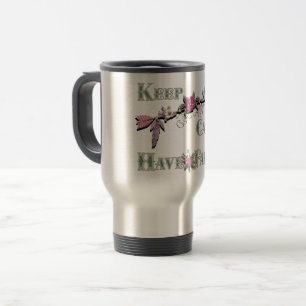 Mug De Voyage Restez calme Ayez foi