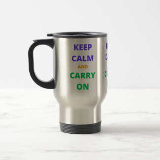 Mug De Voyage Restez Calme Et Continuez