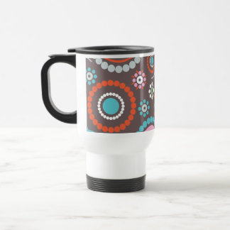 Mug De Voyage Rétro bagout de fleurs géniales