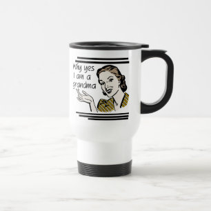 Mug De Voyage Rétro T-shirts et cadeaux de grand-maman