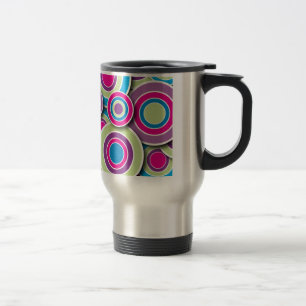 Mug De Voyage Rétros cercles