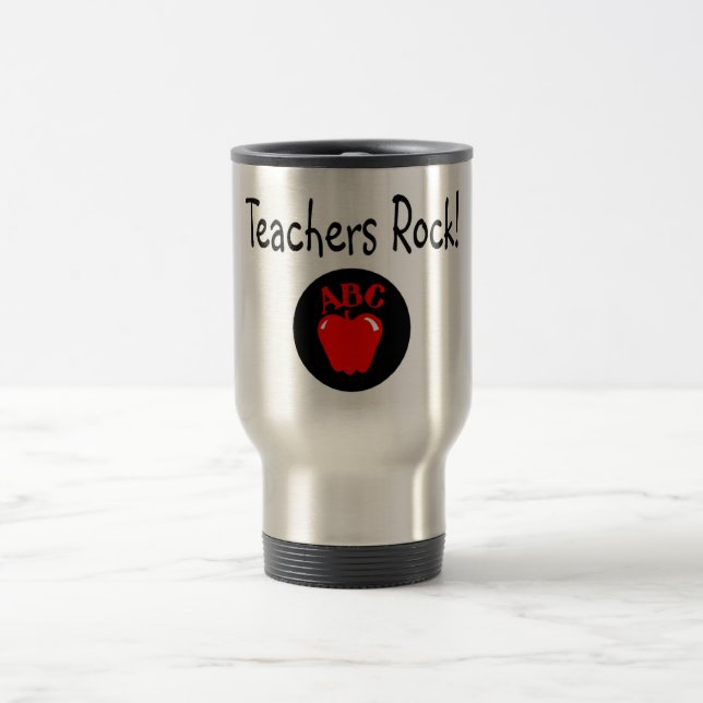 Mug De Voyage Roche Apple de professeurs (Centre)